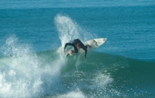 En el corazón de las olas 
